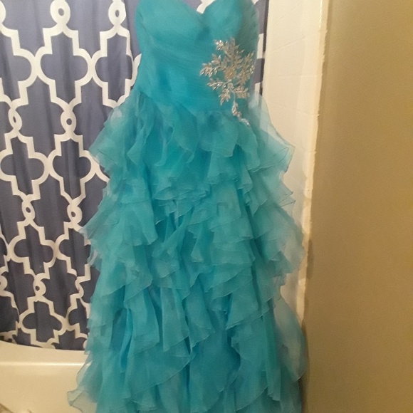 light blue dress size 16